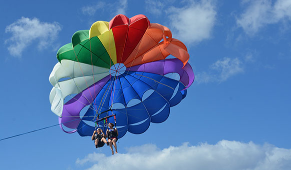 Parascending over water insurance, onlinetravelcover.com